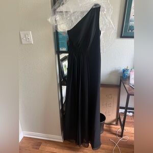 Black Floor Length Dress - size 4